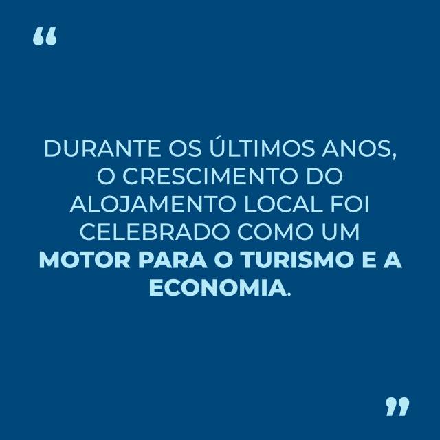 UM NOVO RUMO PARA O ALOJAMENTO LOCAL